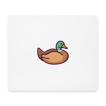 duck - Mouse Pad (horizontal) - white - Front
