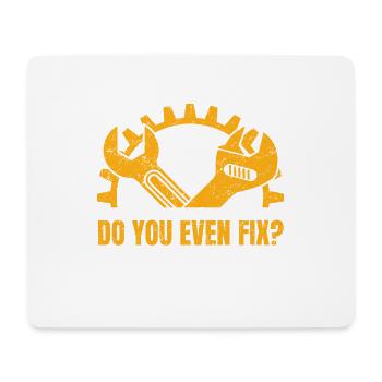Perfect Tshirt For Construction Supervisor Or - Mouse Pad (horizontal) - white - Front