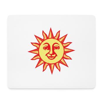 LSD Orange Sunshine 1969 - Mouse Pad (horizontal) - white - Front