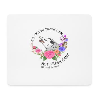 Possum with flowers Tee - Tapis de souris (format paysage) - blanc - Devant