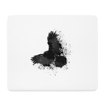 Raven - Mouse Pad (horizontal) - white - Front