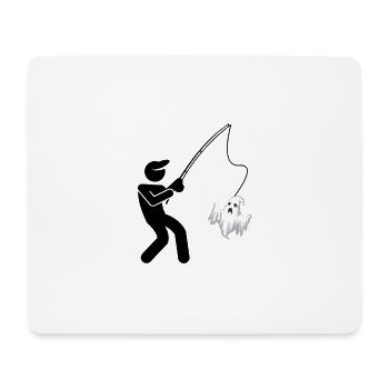 pêcheur - Tapis de souris (format paysage) - blanc - Devant