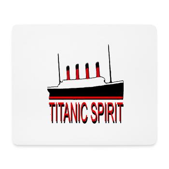 TITANIC SPIRIT GRAND FORMAT - Tapis de souris (format paysage) - blanc - Devant