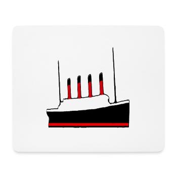 TITANIC LEGEND - Tapis de souris (format paysage) - blanc - Devant