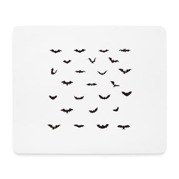 Halloween Bats Bundle 02 - Mouse Pad (horizontal) - white - Front