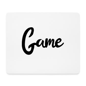Jeux vidéos - Tapis de souris (format paysage) - blanc - Devant
