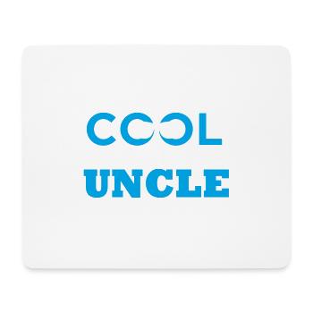 Cool Like My Uncle Baby Twins Partner Look Gift - Mouse Pad (horizontal) - white - Front
