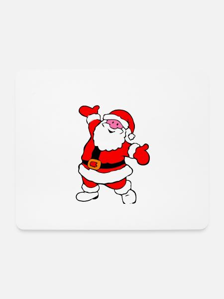 Nikolaus - Mousepad (Querformat) - Weiß
