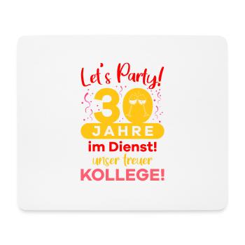 30 service anniversary Company anniversary - Mouse Pad (horizontal) - white - Front