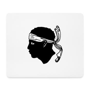 Korsika - Corsica - Maurit kopf - Mousepad (Querformat) - Weiß - Vorne