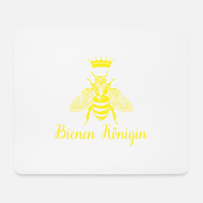 Bienen Königin Geschenk Biene Imker Honig - Mousepad (Querformat) - Weiß