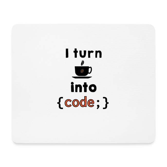 I turn coffee into code