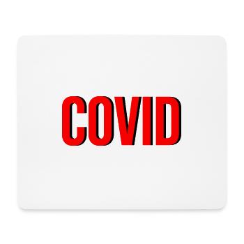 covid 19 coronavirus lockdown - Mouse Pad (horizontal) - white - Front