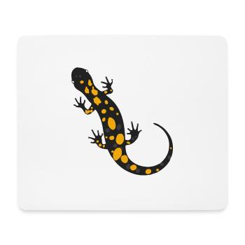 Idée cadeau pour enfants tatouage salamandre de feu - Tapis de souris (format paysage) - blanc - Devant