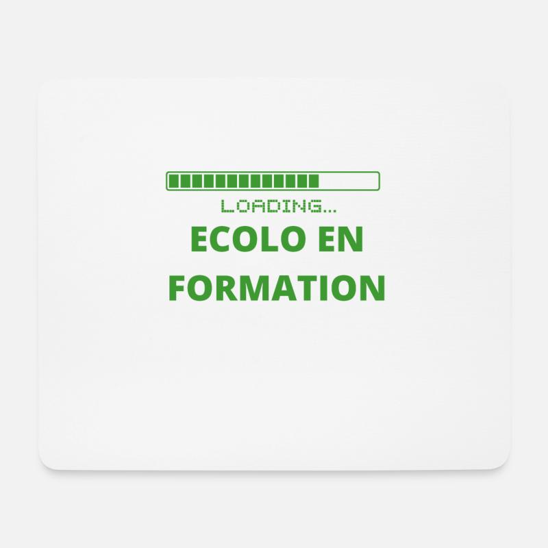 ÖKOLOGIE-Natur-Grün - Mousepad (Querformat) - Weiß