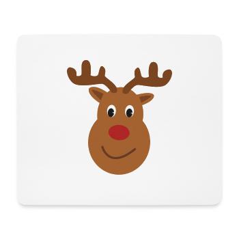 Rudolf - Mousepad (Querformat) - Weiß - Vorne