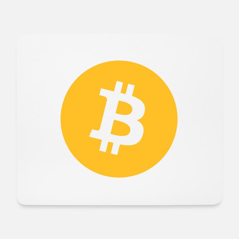 Bitcoin - Mouse Pad (horizontal) - white