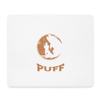 König vom Forellenpuff Forellen Angler Forellensee - Mousepad (Querformat) - Weiß - Vorne