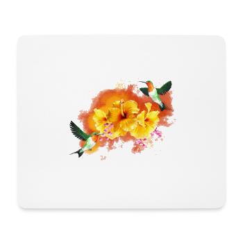 Flower2 - Mouse Pad (horizontal) - white - Front