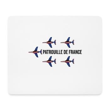 Patrouille de France meeting aérien armée de l'air - Tapis de souris (format paysage) - blanc - Devant