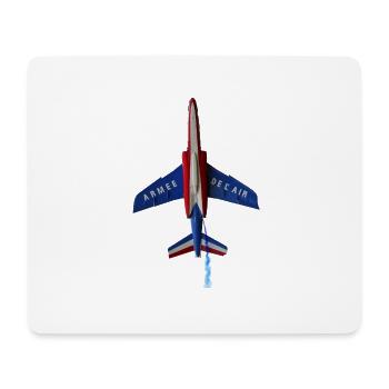 Luftwaffe der Patrouille de France - Mousepad (Querformat) - Weiß - Vorne