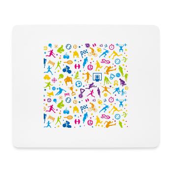 Multisport - Mousepad (Querformat) - Weiß - Vorne
