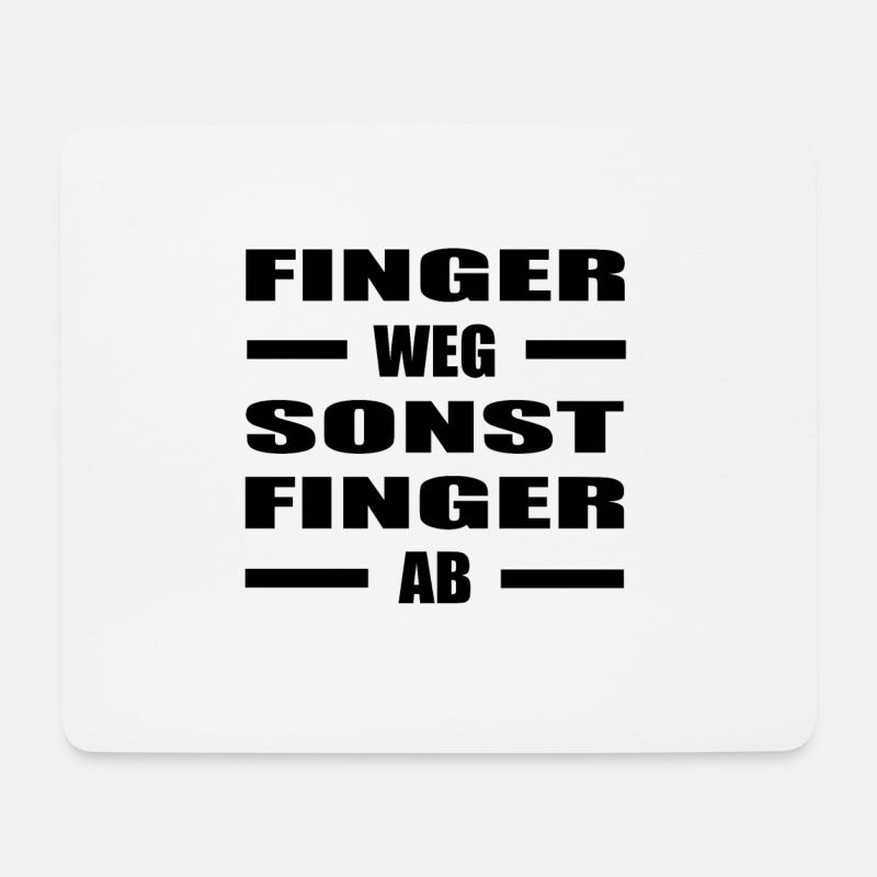 sprüche lustige sprüche lustige humor spruch - Mousepad (Querformat) - Weiß