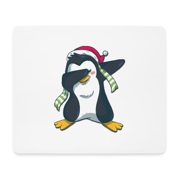 Penguin dabbing - Mouse Pad (horizontal) - white - Front