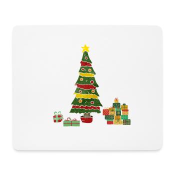 Christmas tree - Christmas - Mouse Pad (horizontal) - white - Front