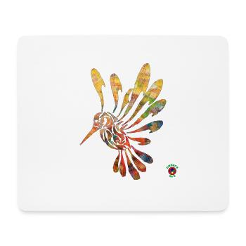 Colibri 3 - Energiekunst - Mousepad (Querformat) - Weiß - Vorne