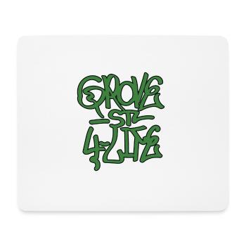 Grove Street - GTA - San Andreas - Mousepad (Querformat) - Weiß - Vorne