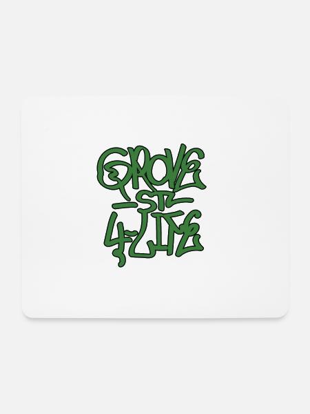 Grove Street - GTA - San Andreas - Mousepad (Querformat) - Weiß