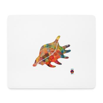Seashell 3 - energy art - Mouse Pad (horizontal) - white - Front