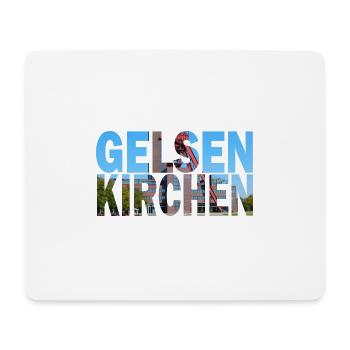 Gelsenkirchen à Schalke Mining - Tapis de souris (format paysage) - blanc - Devant