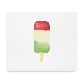 Ice streaked 2 - Mouse Pad (horizontal) - white - Front