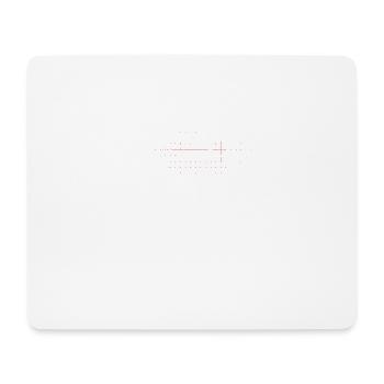 Scuba certification diver gift heartbeat heart line - Mouse Pad (horizontal) - white - Front
