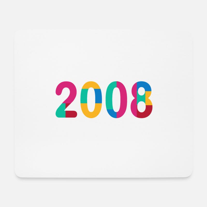 2008 - Mousepad (Querformat) - Weiß