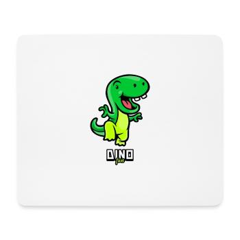 Green dinosaur - Mouse Pad (horizontal) - white - Front