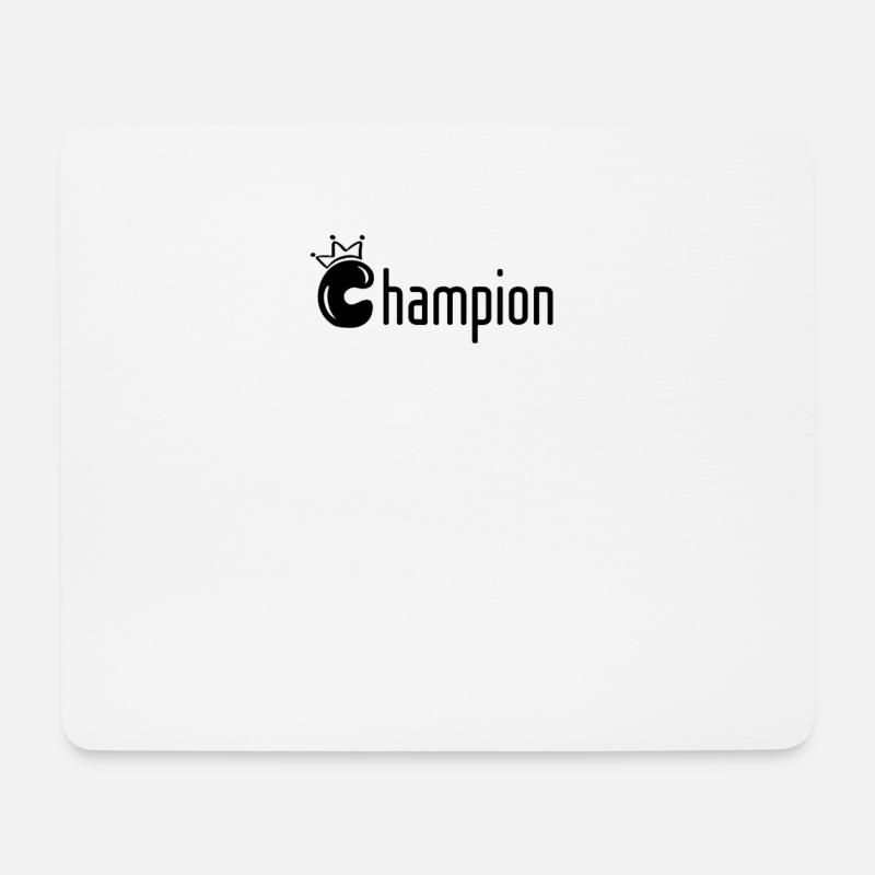 Champion Herren Classic Jersey - Mousepad (Querformat) - Weiß
