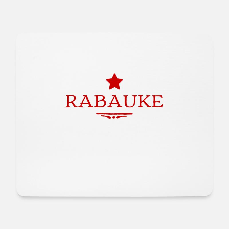 ich bin ein Rabauke - Mousepad (Querformat) - Weiß