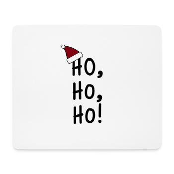 Ho, Ho, Ho! Christmas - Mouse Pad (horizontal) - white - Front