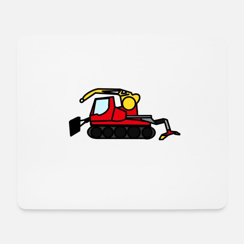 Pistebully - Mouse Pad (horizontal) - white