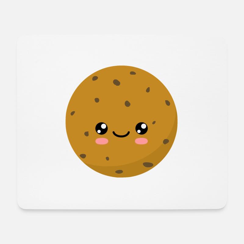 Plätzchen - Mousepad (Querformat) - Weiß
