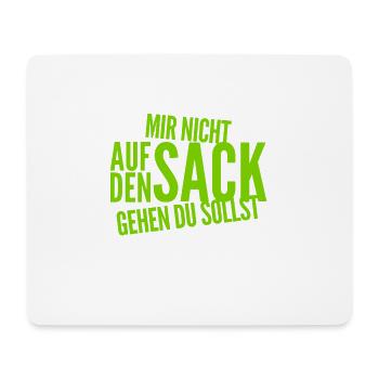 du bist eine Nervensäge - Mousepad (Querformat) - Weiß - Vorne