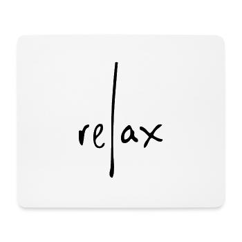 relax vacancess mûr détends chill out cool - Tapis de souris (format paysage) - blanc - Devant