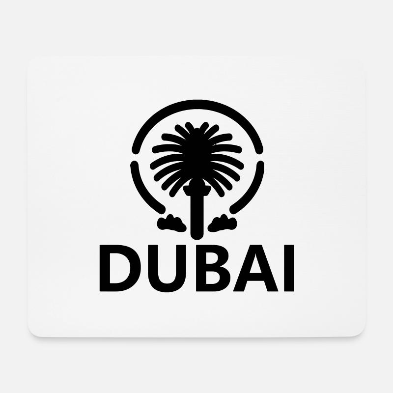 Dubai - Tapis de souris (format paysage) - blanc