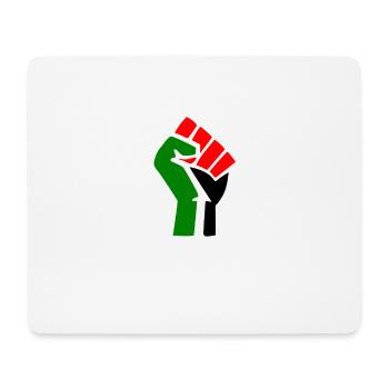 Free Palestine - Mouse Pad (horizontal) - white - Front