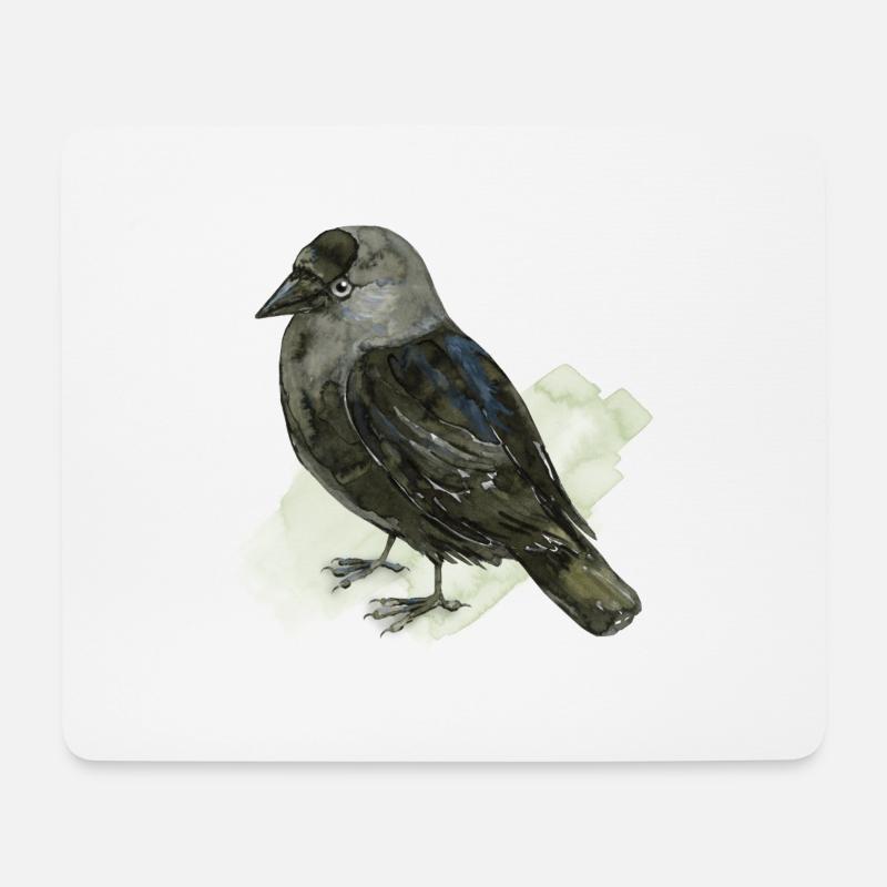 Süßes Kauen - Mousepad (Querformat) - Weiß