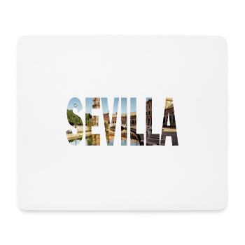 Séville Paisaje Urbano - Tapis de souris (format paysage) - blanc - Devant