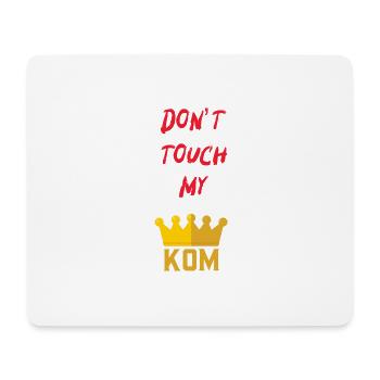 Fass mein kom nicht an - Mousepad (Querformat) - Weiß - Vorne